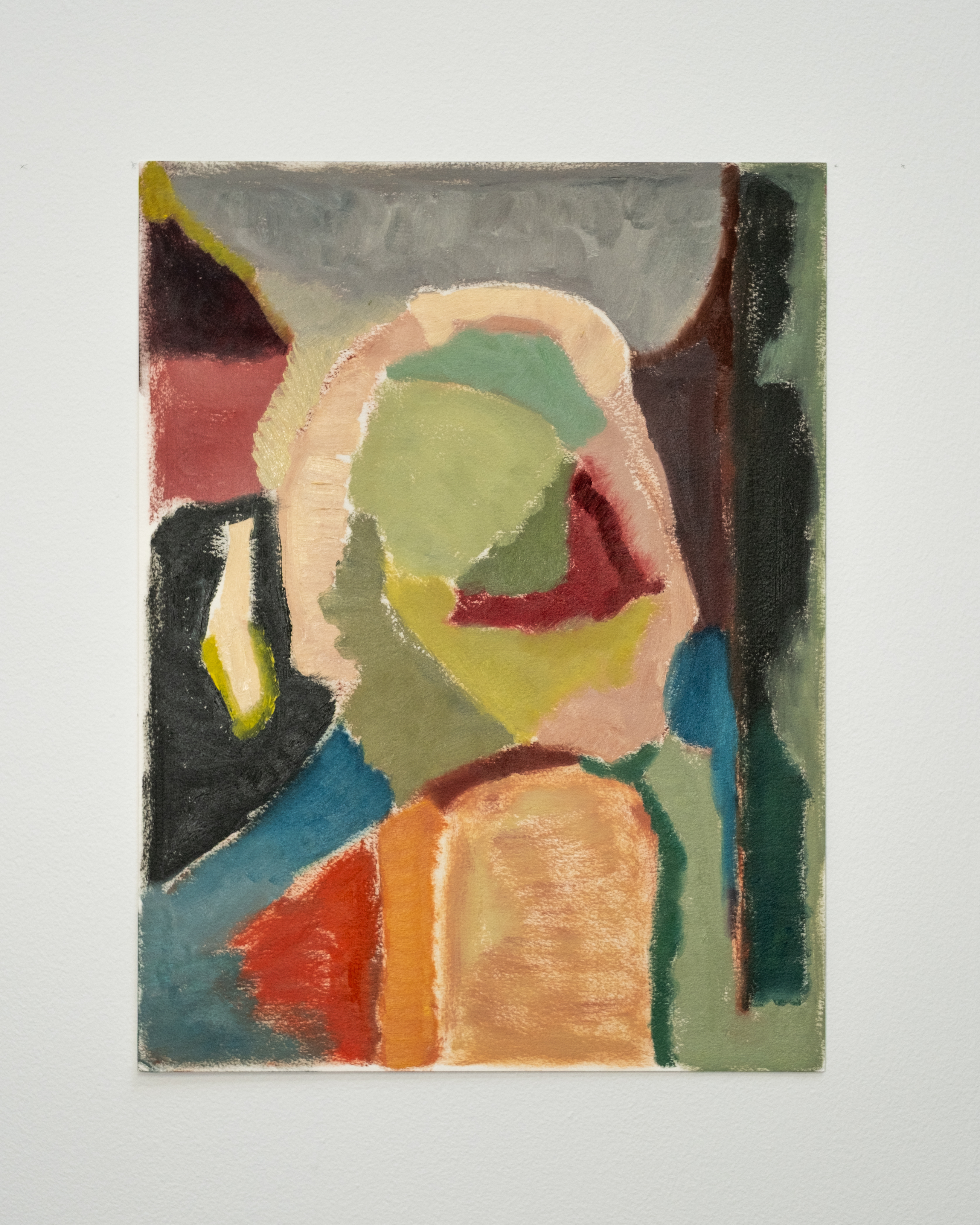 photograph of woman on gym floor