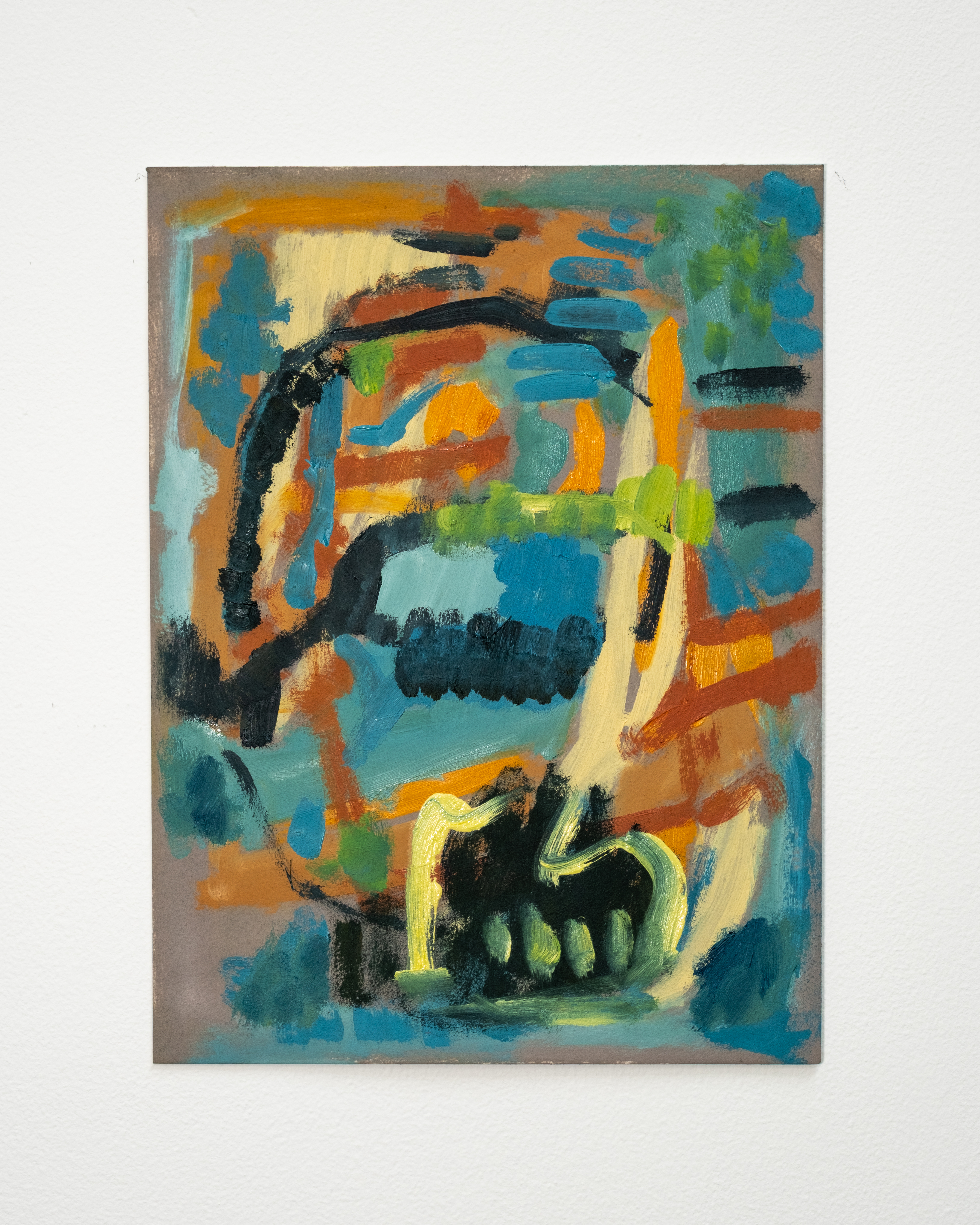 watercolor painting of building near sea