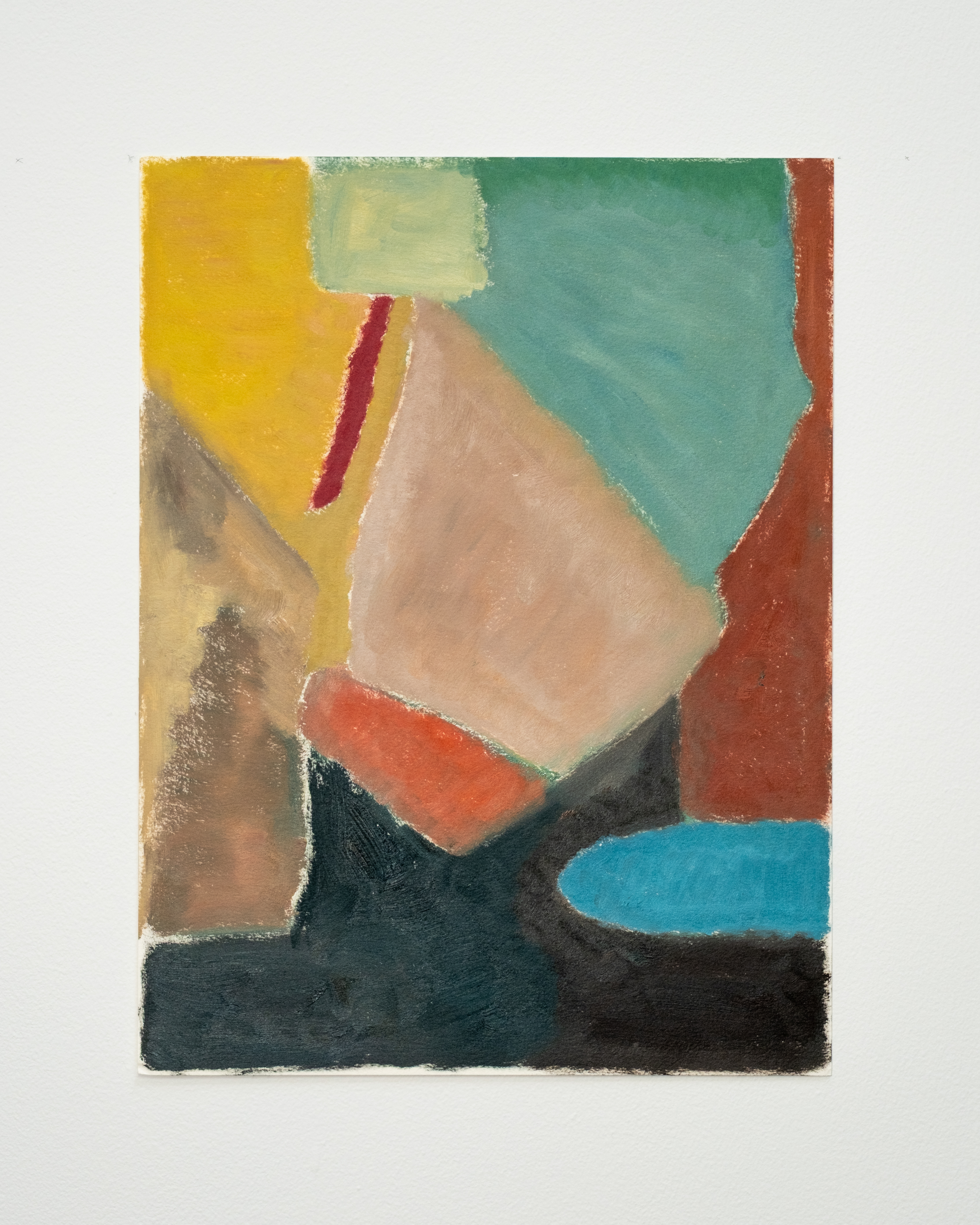 photograph of woman on gym floor